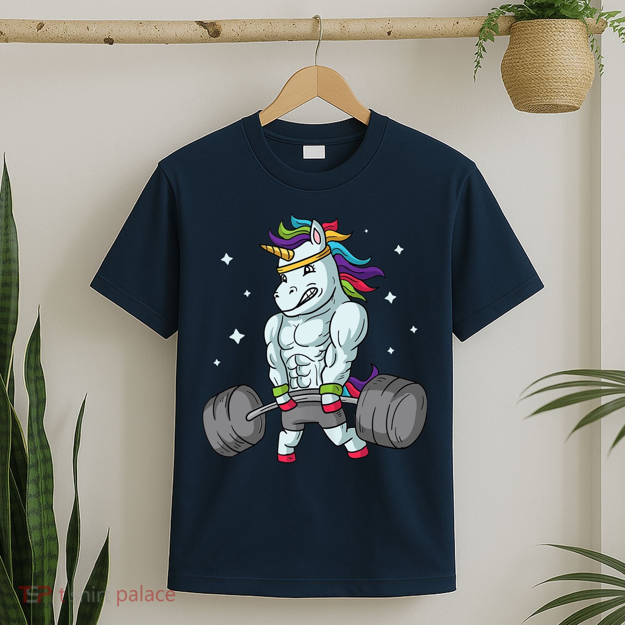 Weightlifting Unicorn - Funny Deadlift & Gym Gift T-Shirt