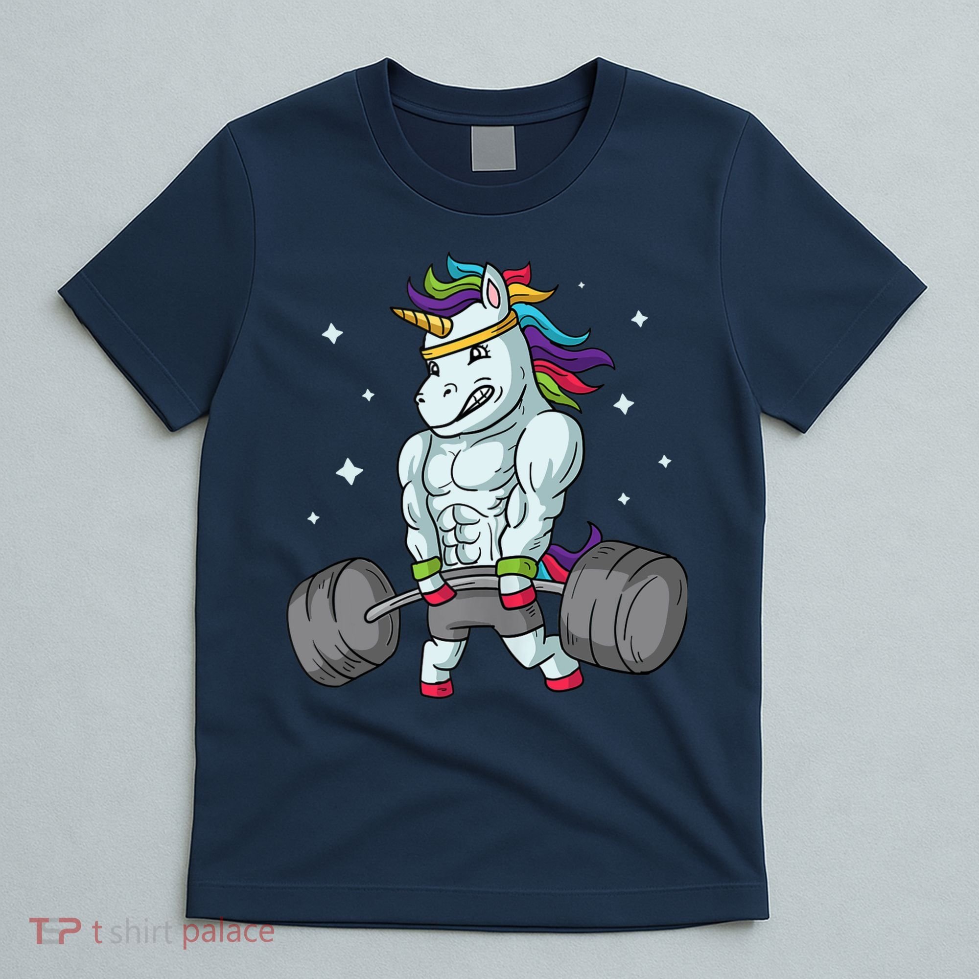 Weightlifting Unicorn - Funny Deadlift & Gym Gift T-Shirt