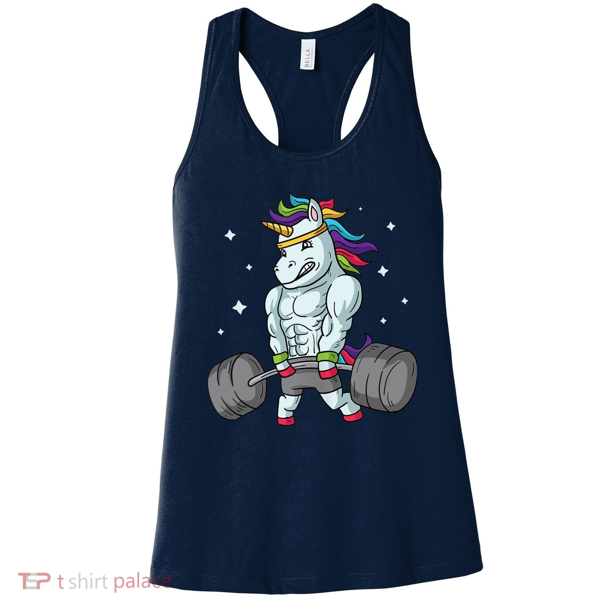 Weightlifting Unicorn - Funny Deadlift & Gym Gift Women's Tank Top