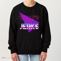 What's Up Jerks Retro Women's Sweatshirt thumb 0