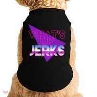 What's Up Jerks Retro Doggie Tank thumb 0