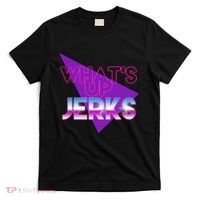 What's Up Jerks Retro T-Shirt thumb 0