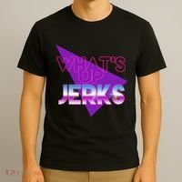 What's Up Jerks Retro T-Shirt thumb 3
