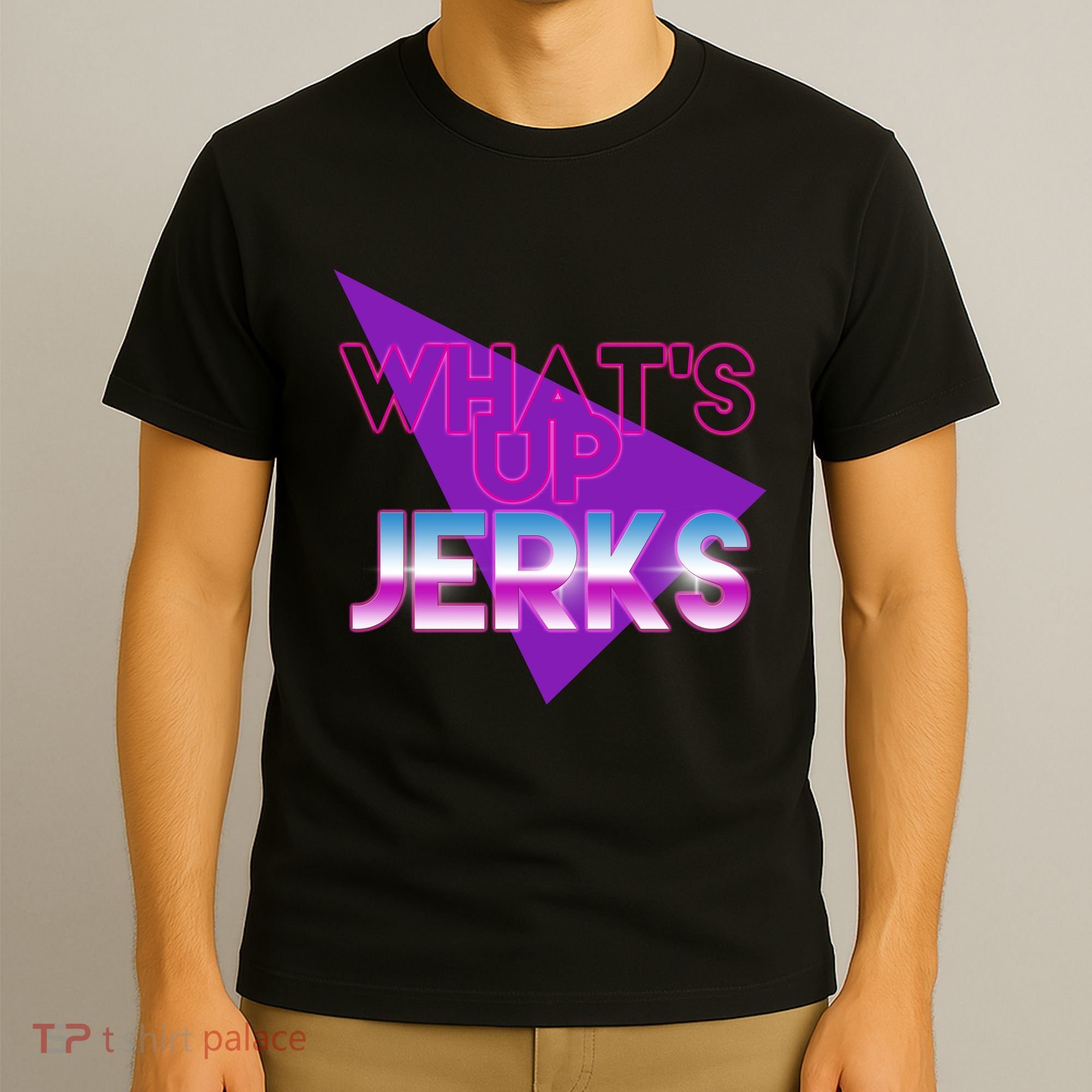 What's Up Jerks Retro T-Shirt
