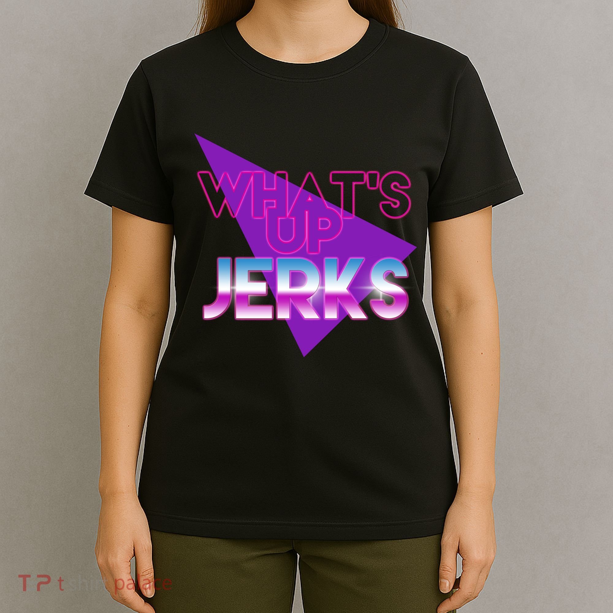 What's Up Jerks Retro T-Shirt