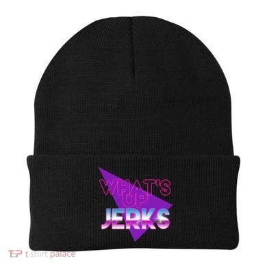 What's Up Jerks Retro Beanie