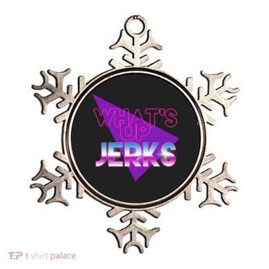 What's Up Jerks Retro Ornament