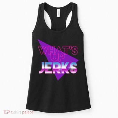 What's Up Jerks Retro Women's Tank Top