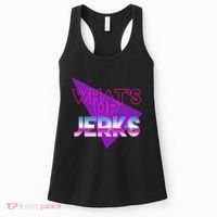 What's Up Jerks Retro Women's Tank Top thumb 0