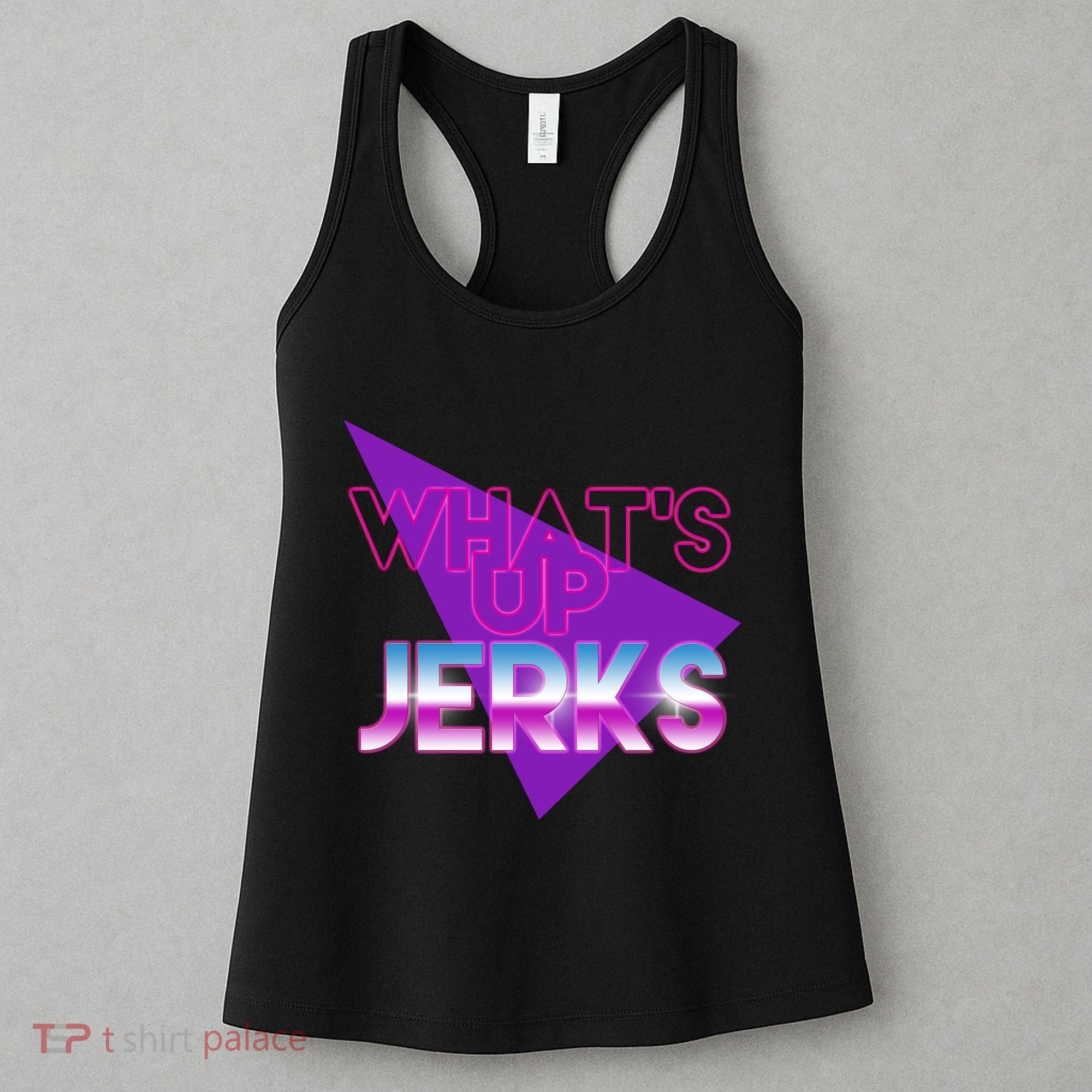 What's Up Jerks Retro Women's Tank Top