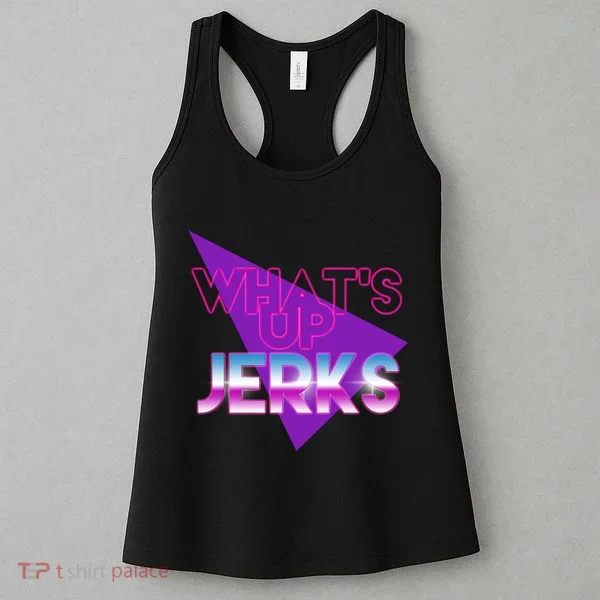 What's Up Jerks Retro Women's Tank Top