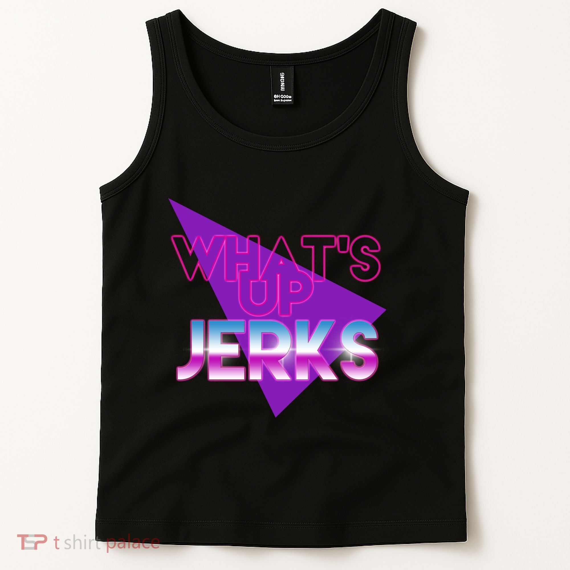 What's Up Jerks Retro Tank Top