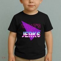 What's Up Jerks Retro Toddler T-Shirt thumb 2