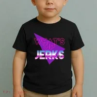 What's Up Jerks Retro Toddler T-Shirt thumb 2