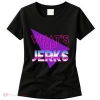 What's Up Jerks Retro Women's T-Shirt thumb 0