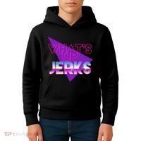 What's Up Jerks Retro Kids Hoodie thumb 4