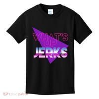 What's Up Jerks Retro Kids T-Shirt thumb 0