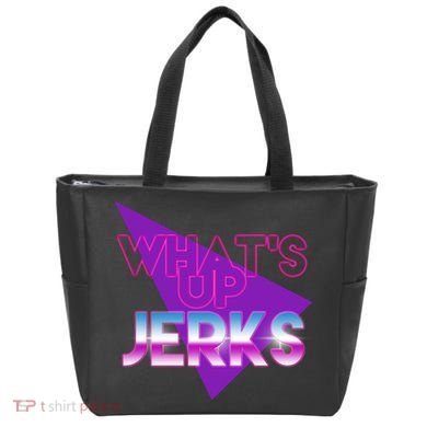 What's Up Jerks Retro Tote Bag