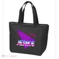What's Up Jerks Retro Tote Bag thumb 3