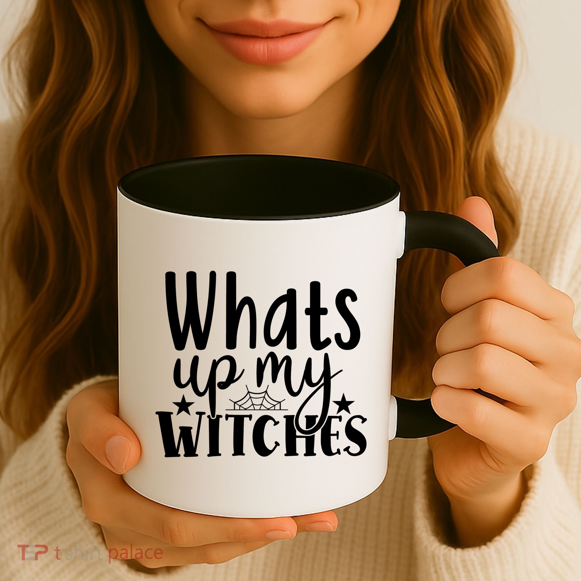 Whats Up My Witches Halloween Quote Coffee Mug