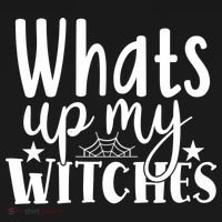 Whats Up My Witches Halloween Quote Visor thumb 3