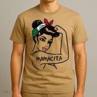 Womens Unbreakable Mexican Rosie Woman Mamacita Cinco De Mayo Women T-Shirt thumb 3