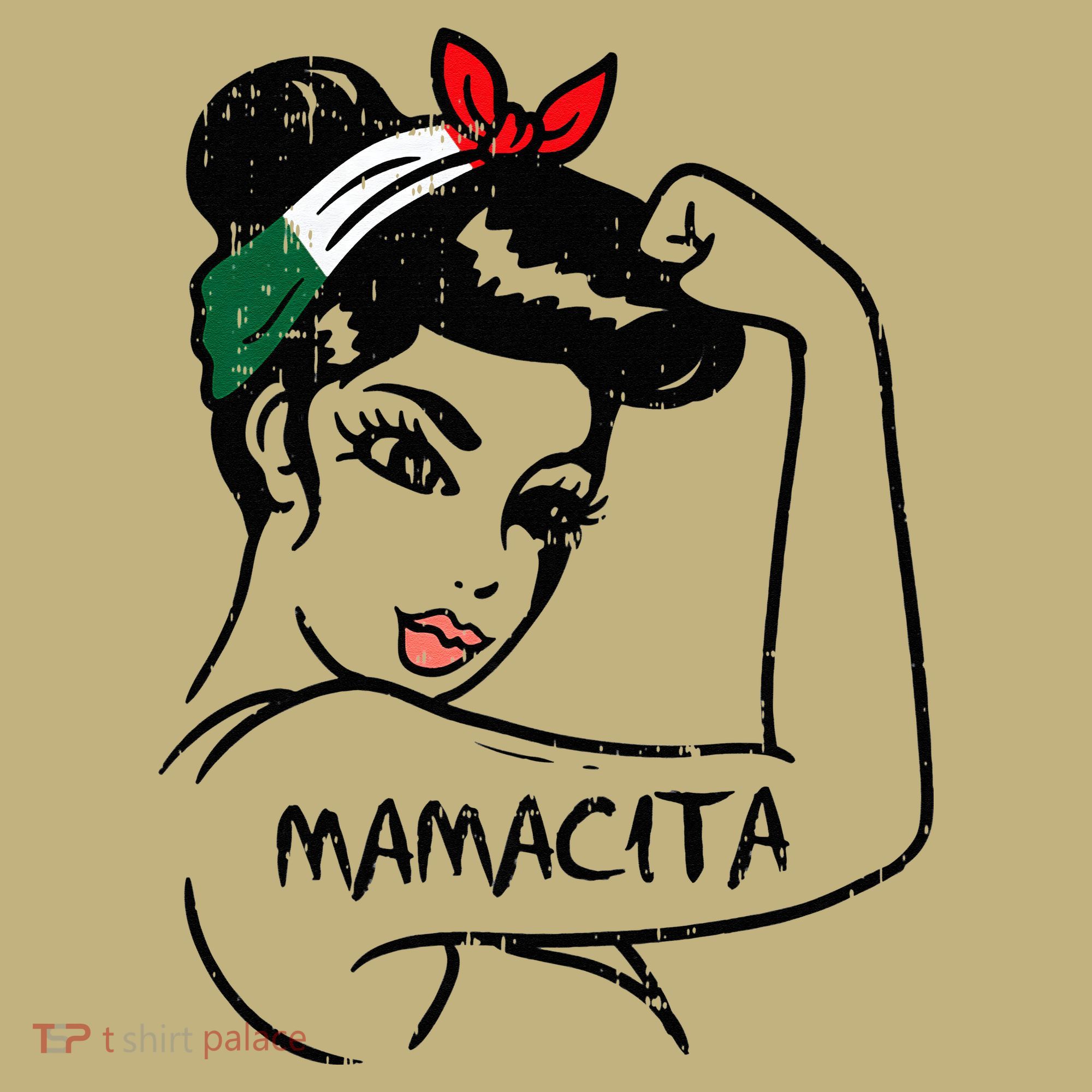 Womens Unbreakable Mexican Rosie Woman Mamacita Cinco De Mayo Women T-Shirt