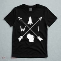Wisconsin Up North Home State Midwest Wisco Vintage Retro T-Shirt thumb 5