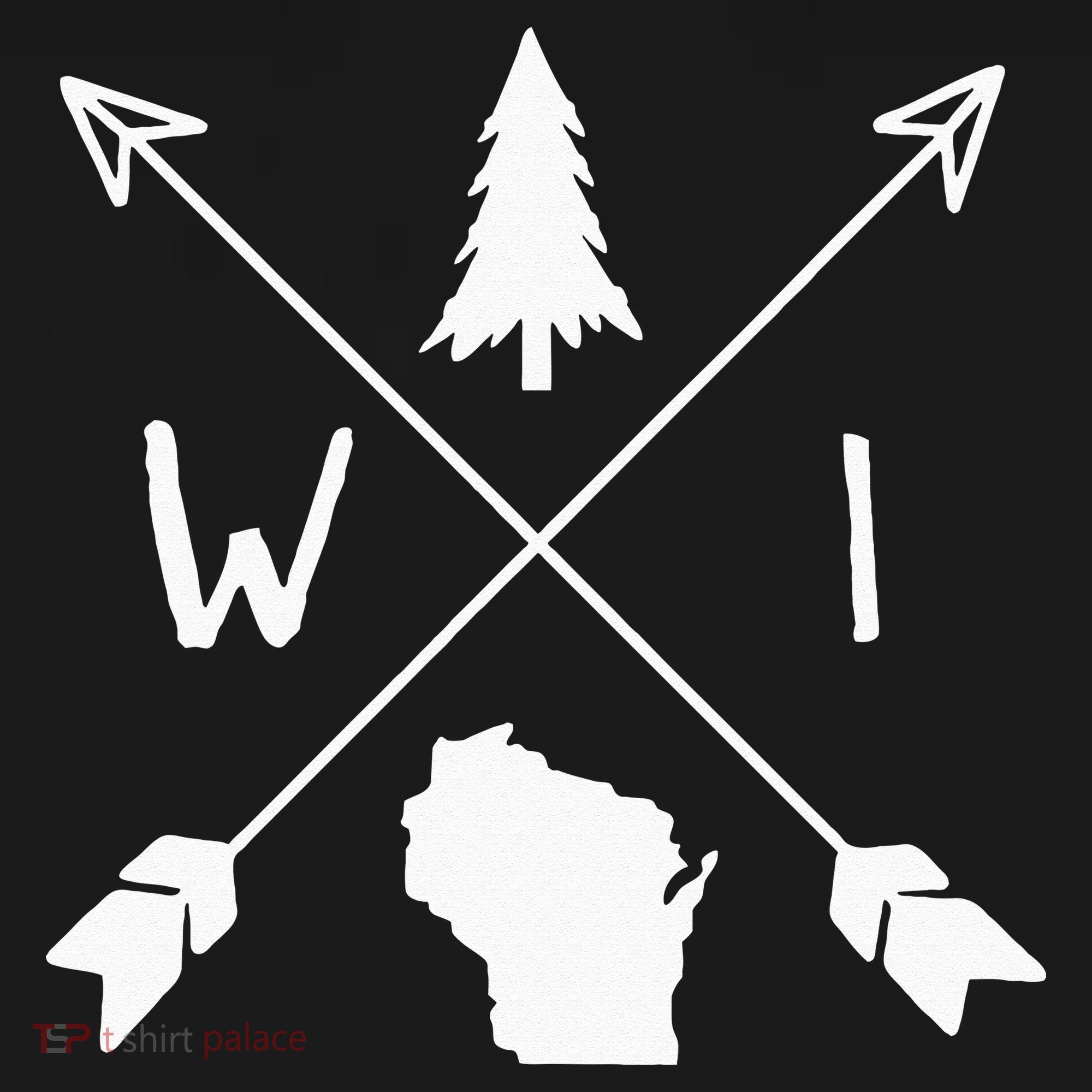 Wisconsin Up North Home State Midwest Wisco Vintage Retro T-Shirt