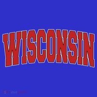 Wisconsin Usa State Wi Varsity Style Vintage Sports Cute Gift T-Shirt thumb 7