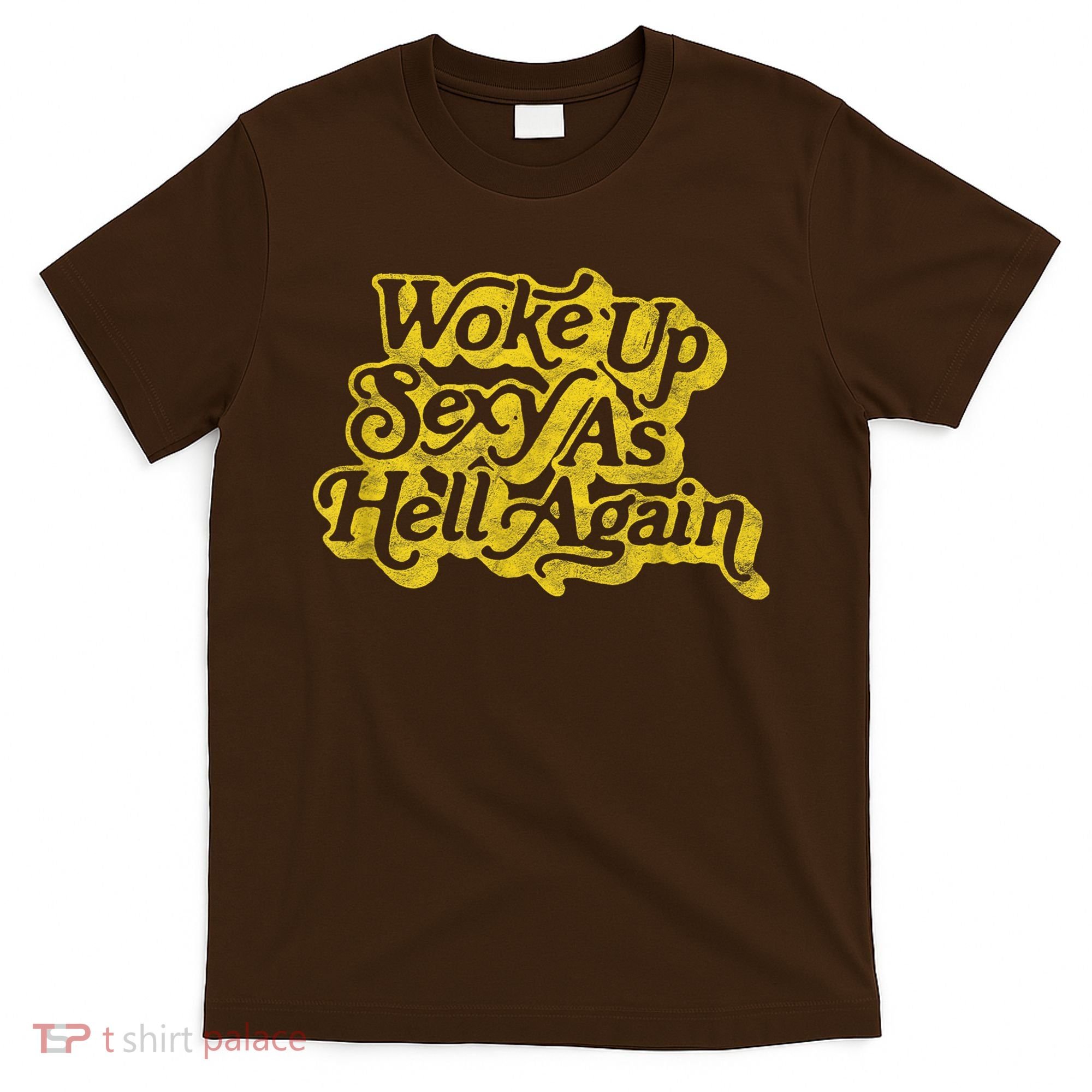Woke Up Sexy As Hell Again! Funny Retro 60s Vibe T-Shirt