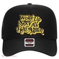 Woke Up Sexy As Hell Again! Retro 60s Vibe Hat thumb 0