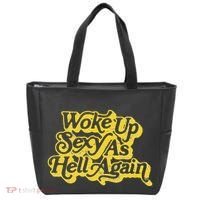 Woke Up Sexy As Hell Again! Retro 60s Vibe Tote Bag thumb 0