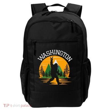 Washington Us State Bigfoot Sasquatch Backpack