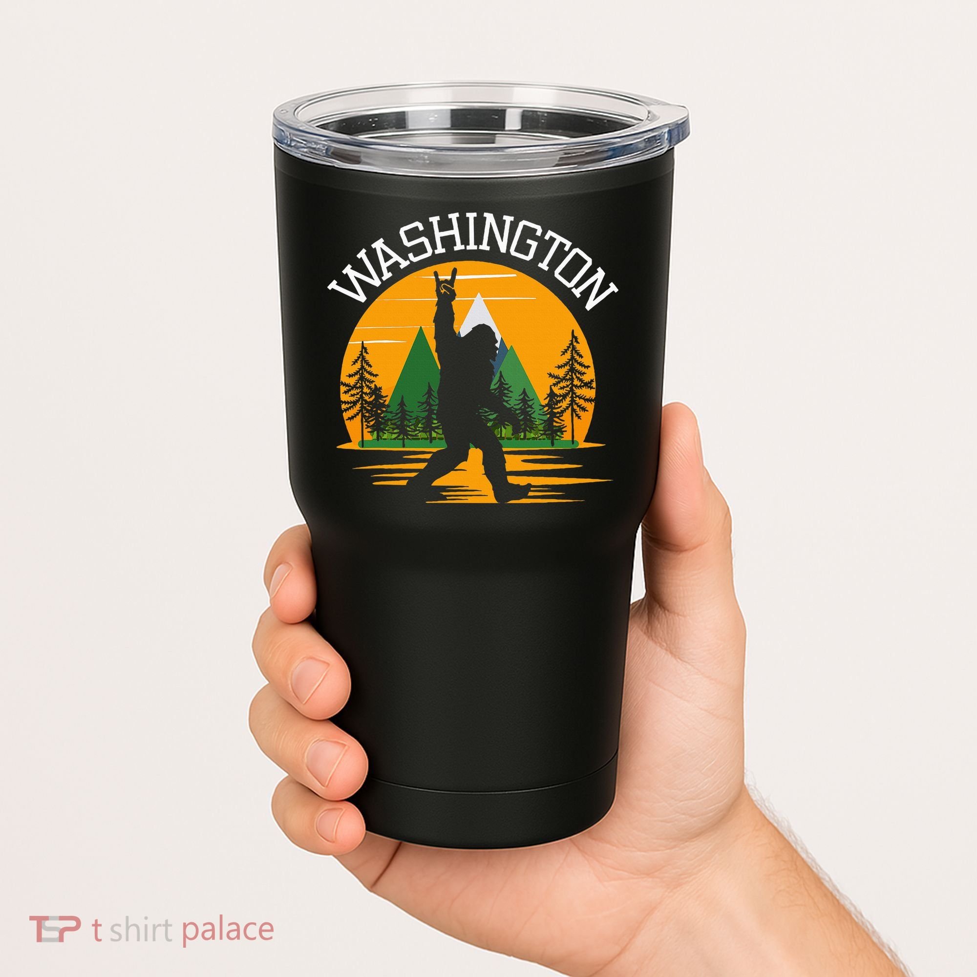Washington Us State Bigfoot Sasquatch Tumbler