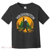 Washington Us State Bigfoot Sasquatch Toddler T-Shirt thumb 0
