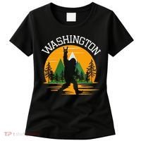 Washington Us State Bigfoot Sasquatch Women's T-Shirt thumb 0