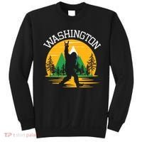 Washington Us State Bigfoot Sasquatch Sweatshirt thumb 0
