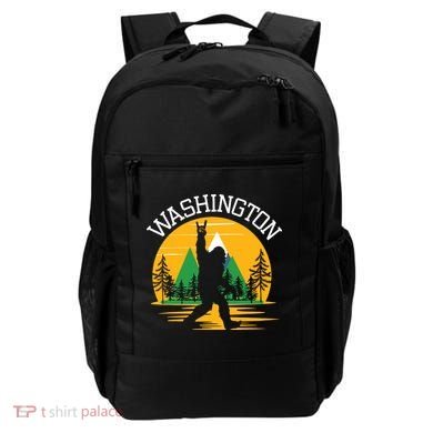 Washington Us State Bigfoot Sasquatch Backpack