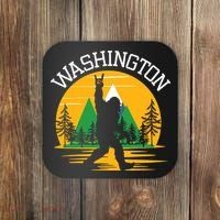 Washington Us State Bigfoot Sasquatch Coaster thumb 0