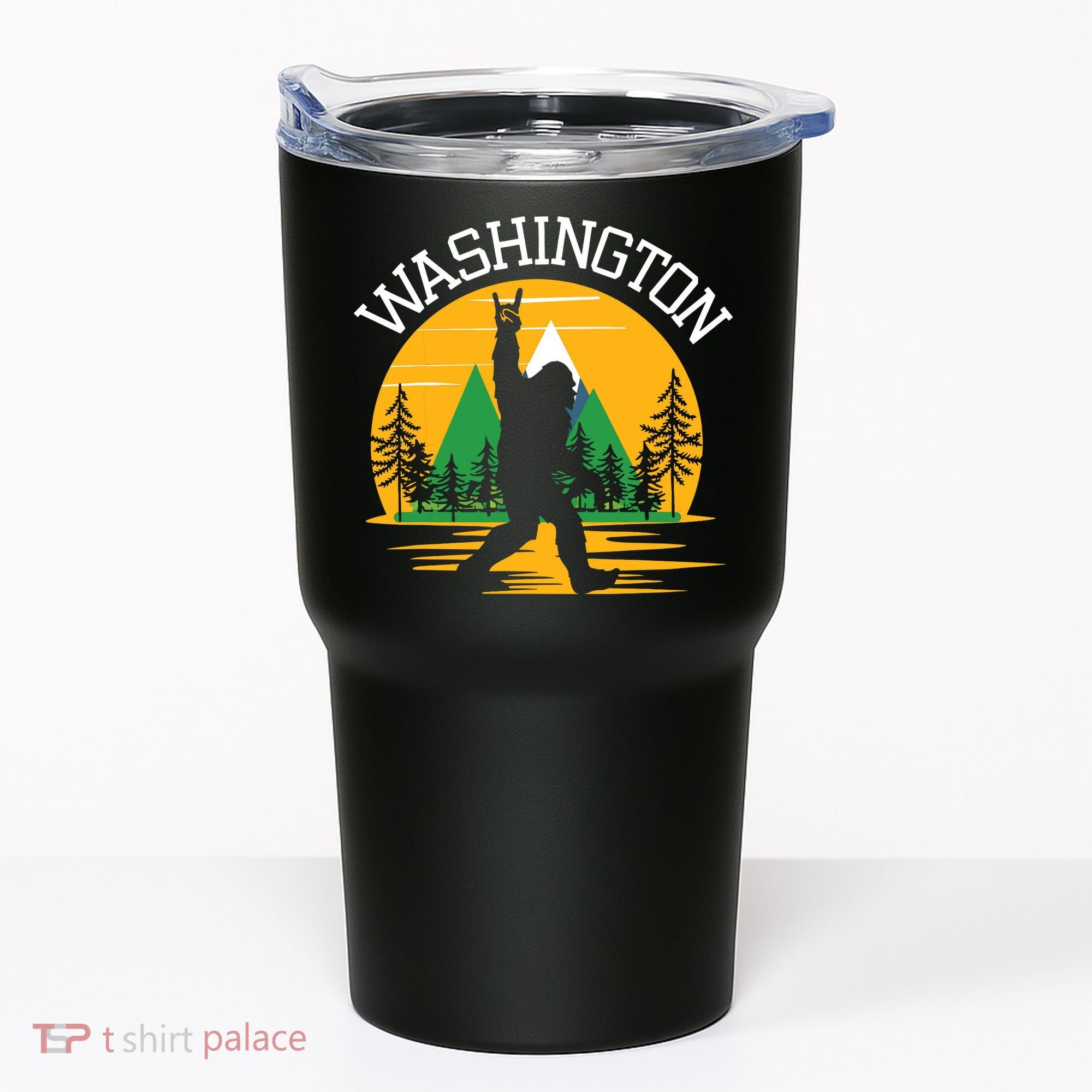 Washington Us State Bigfoot Sasquatch Tumbler
