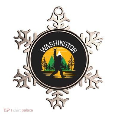 Washington Us State Bigfoot Sasquatch Ornament