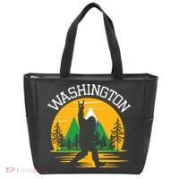 Washington Us State Bigfoot Sasquatch Tote Bag thumb 0