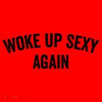 Woke Up Sexy Again | Funny Humorous Saying Santa Hat thumb 1