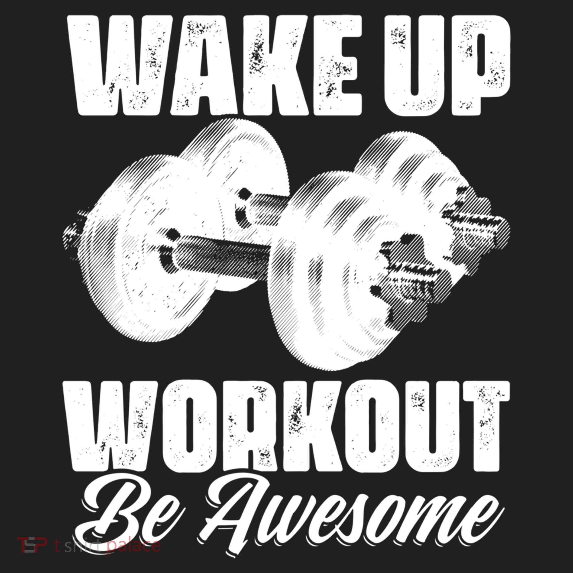 Wake Up Workout Be Awesome Exercise Fitness Workout Gift Beanie