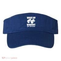 Wake Up Workout Be Awesome Exercise Fitness Workout Gift Visor thumb 0