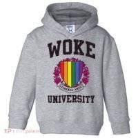 Woke University Toddler Hoodie thumb 0