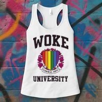 Woke University Women's Tank Top thumb 3