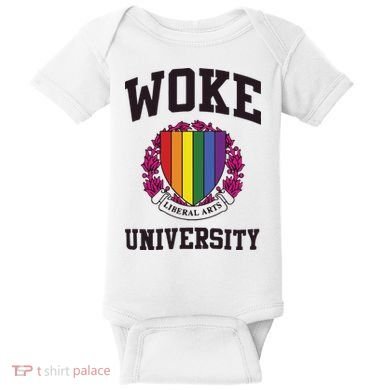 Woke University Baby Bodysuit