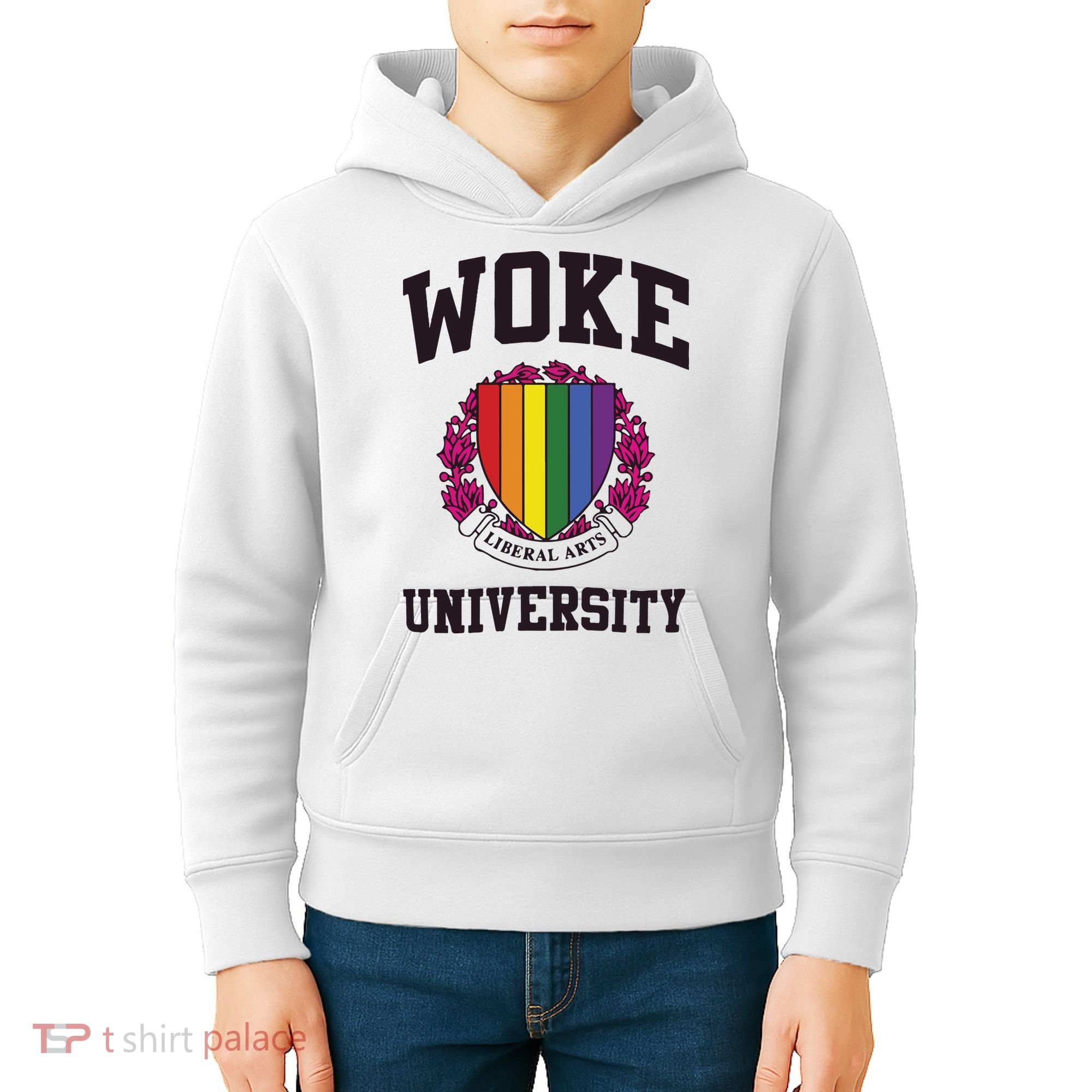 Woke University Kids Hoodie